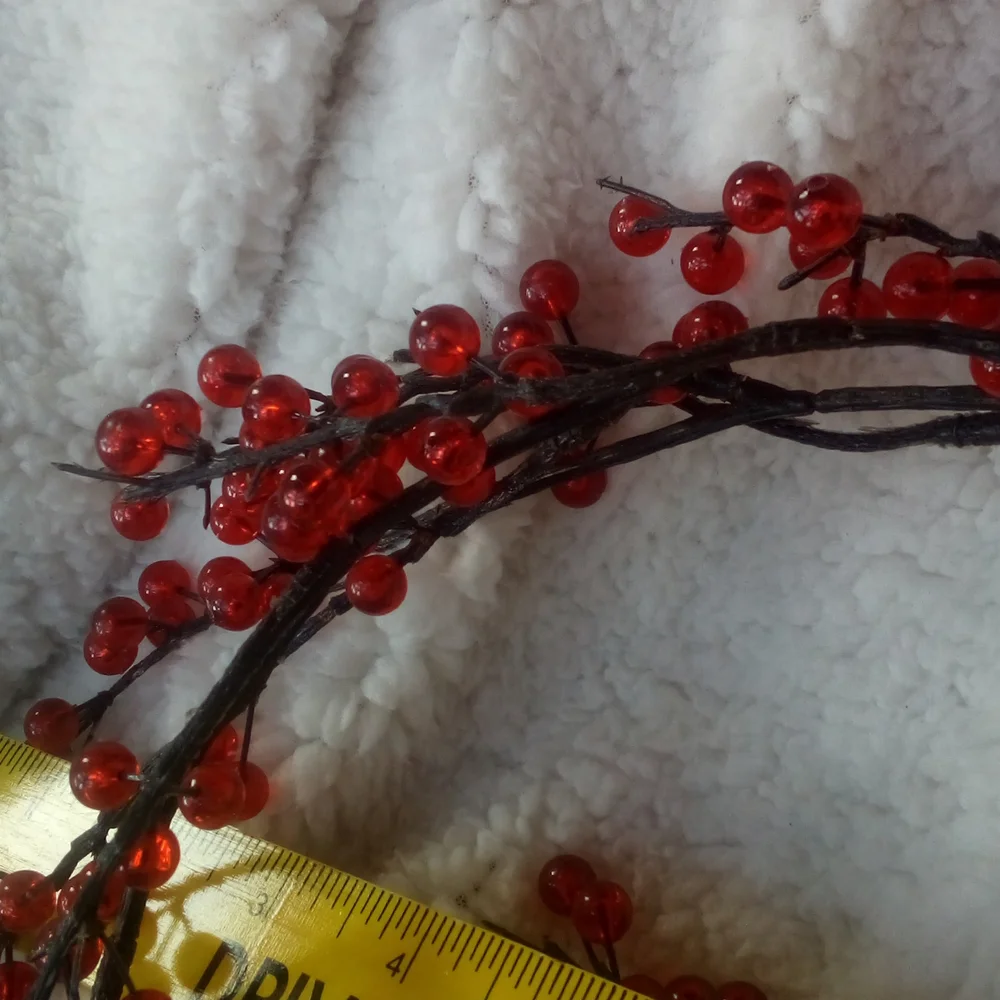 Red Fruit Faux For you Flowers or Decor